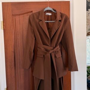 BOA Brown Pant Suit Set